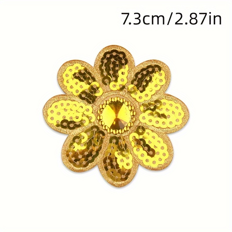 10Pcs Sew On Patches for DIY Clothes and Sewing Decoration